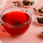 CHÁ DE HIBISCO COM CANELA